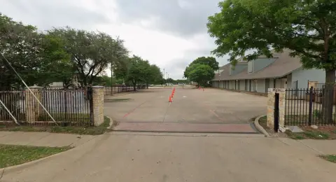 School Facility with Fenced Playground