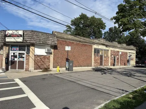 Corner Brick Mixed-Use Building