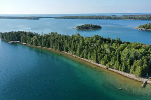 Waterfront Land in Cedarville, MI