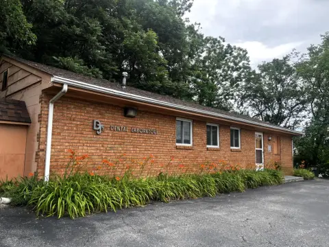 Brick Office Building with Parking