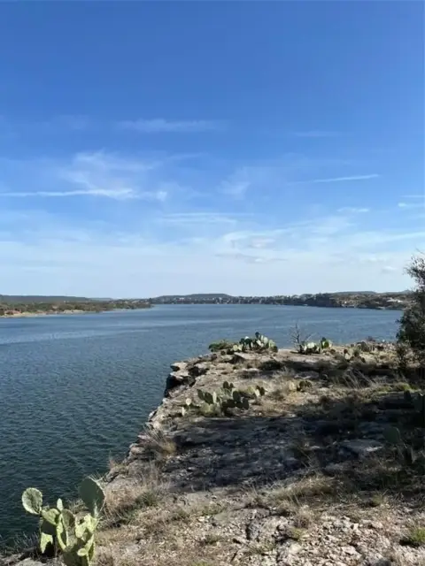 Waterfront Land with Cliff Views