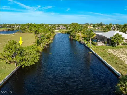 Cape Coral Waterfront Land Parcel