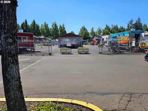 Conventional Restaurant with Food Cart Court