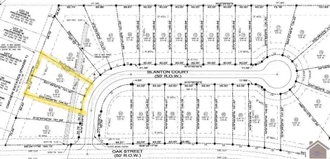 Townhome Lots in Oakview Estates