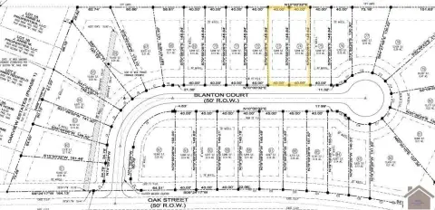 Townhome Lots in Oakview Estates