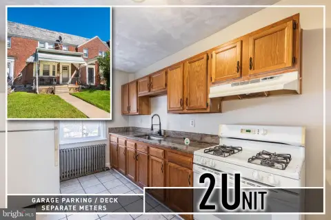 Brick Duplex with Garage