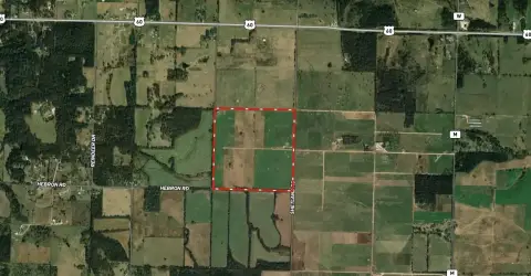 Fenced Agricultural Farmland