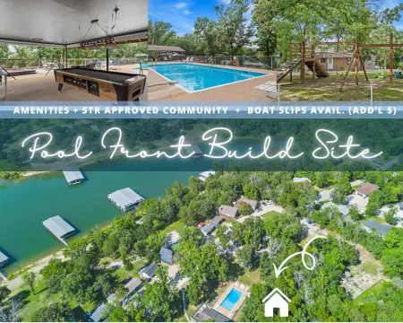 Waterfront Land Lot with Lake Views