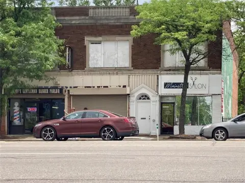Mixed-Use Building with Storefronts