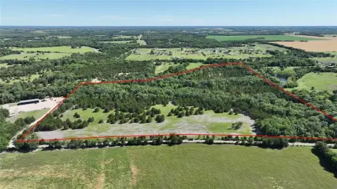 Whitewright Land with Mature Oaks