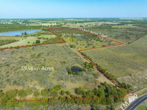 113 Acres in Terrell, Texas