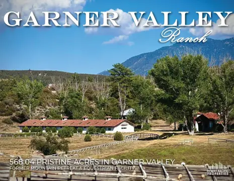 Expansive Mountain Center Acreage