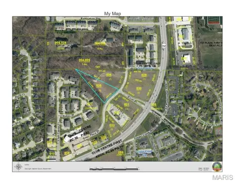 Commercial Land Parcel at 4-Way Intersection