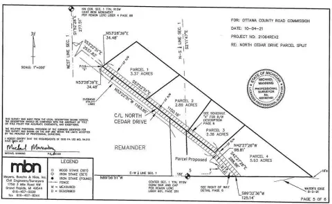 Land Parcel with Building Envelope
