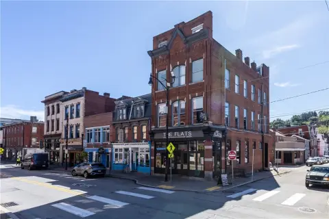 Mixed-Use Building with Bar
