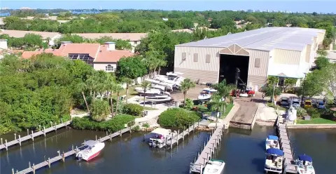 Marina Boat Storage Rack