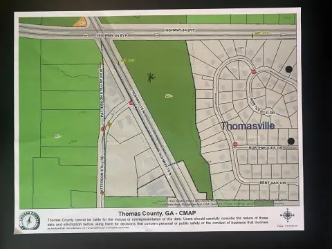 Commercial Land at Lighted Intersection