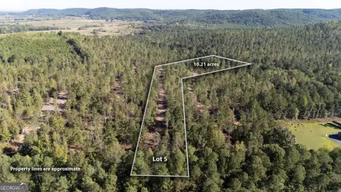 Rydal, GA Creek Front Land