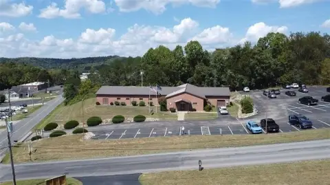 Brick Office Building with Parking