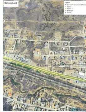 Commercial Land with Sign
