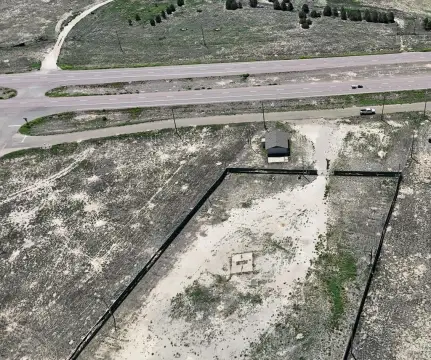 Fenced Industrial Land