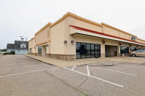 Corner Retail Space with Roll-Up Door