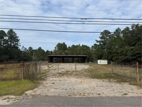Fenced Commercial Land