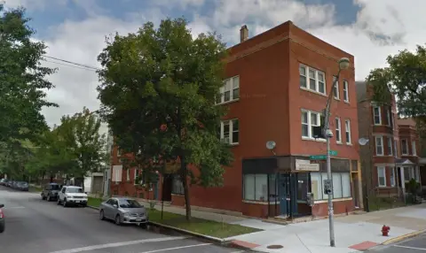 Corner Apartment Building