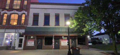 Two-Entrance Storefront Building