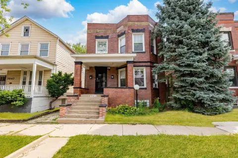 Rehabilitated Brick Duplex