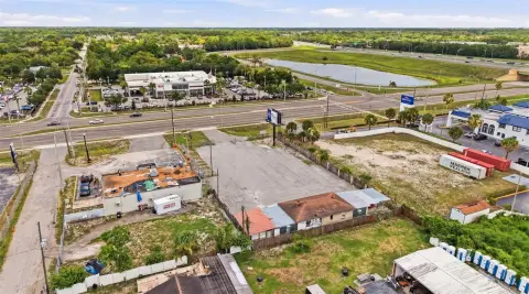 Automotive Sales Lot with Office