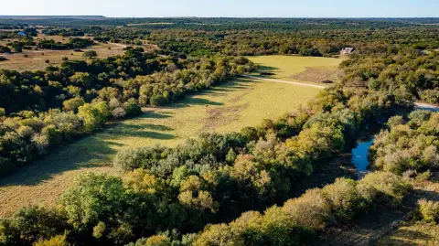 High-Fenced Hunting Tract with Creek Frontage