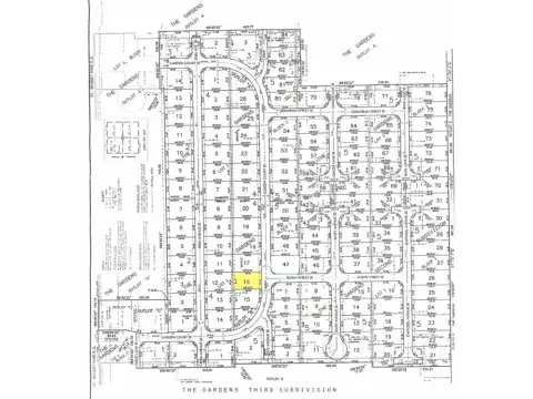 Residential Lots in Gardens Subdivision