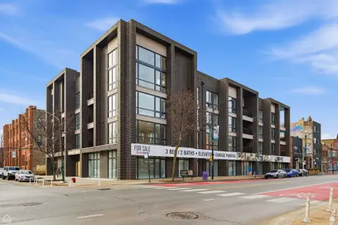 Corner Retail Space Under Construction