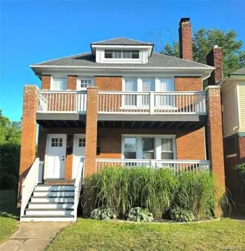 Two-Unit Duplex with Covered Porch