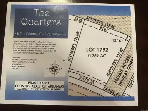 Residential Lot in Maumelle, AR