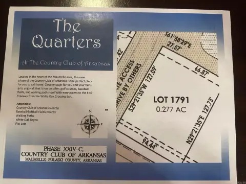 Residential Lot in Maumelle, AR