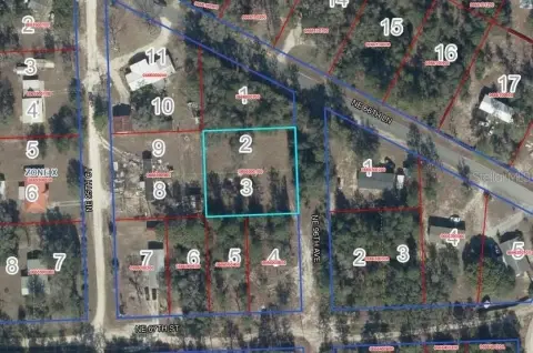 Corner Lot in Bronson, Florida