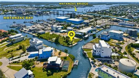 Gulf-Access Waterfront Land with Dock & Lift