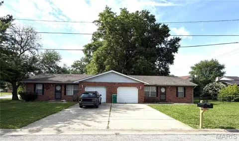 Ranch Duplex with Attached Garages