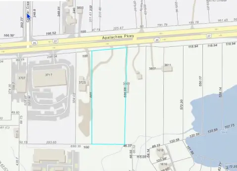 Commercial Land with Parkway Frontage