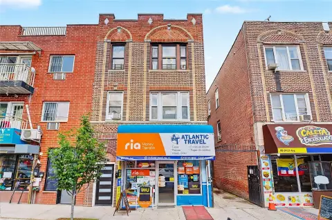 Apartment Building with Corner Storefront