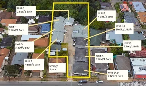 Honolulu Multifamily Property on Large Lot