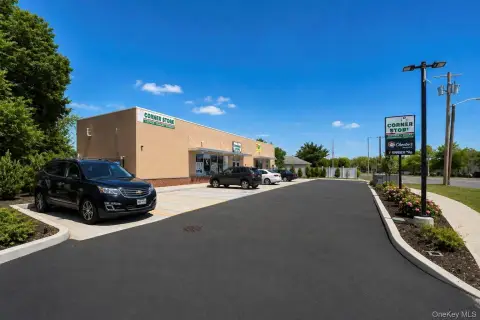 Stucco Shopping Center Building