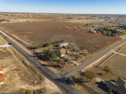 Amarillo Commercial Land with Home