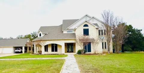 Texas Ranch with Rock Home
