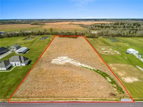 Cleared 4-Acre Lot in Moss Bluff