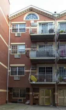 Brick Apartment Building