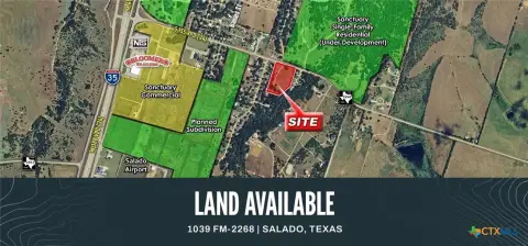 Versatile Land in Salado, TX