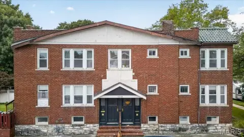 Brick Duplex with Two-Car Garage